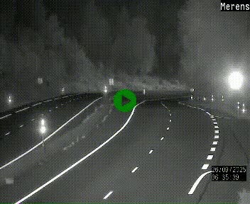 Webcam Ax-les-Thermes sur N20, en direction d'Andorre
