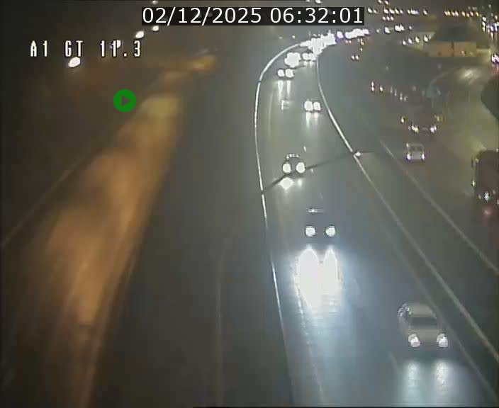 Traffic live webcam Luxembourg Senningerberg - A1 direction Allemagne - BK 11.3