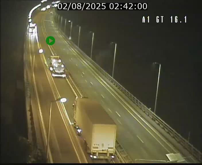 Traffic live webcam Luxembourg Niederanven - A1 direction Allemagne - BK 16.1