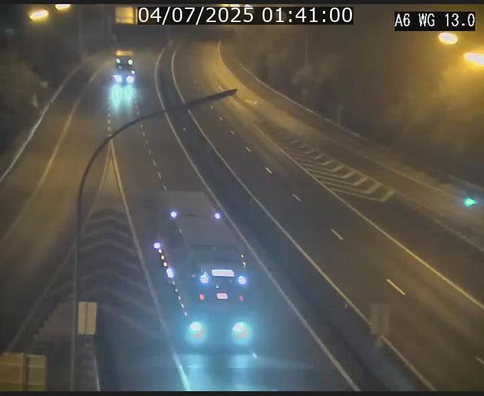 Traffic live webcam Luxembourg Mamer - A6 - BK 13 - direction Luxembourg/France/Allemagne