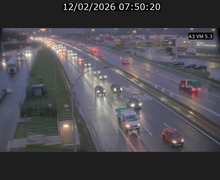 Traffic live webcam Luxembourg Aire de Berchem - A3 - BK 5 - direction France