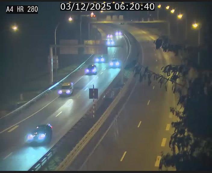 Webcam traffic A4 Luxembourg - BK 0.2 - P+R Bouillon (direction Luxembourg)