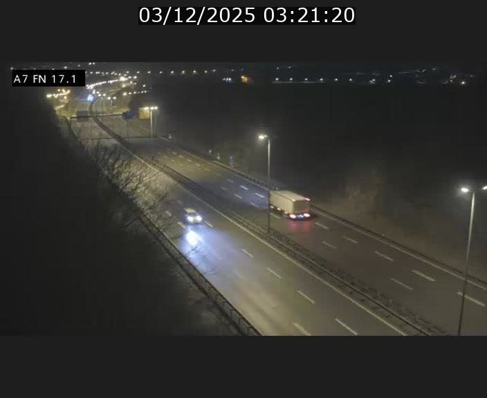 Caméra trafic Luxembourg - A7, Merscherbierg direction Mersch