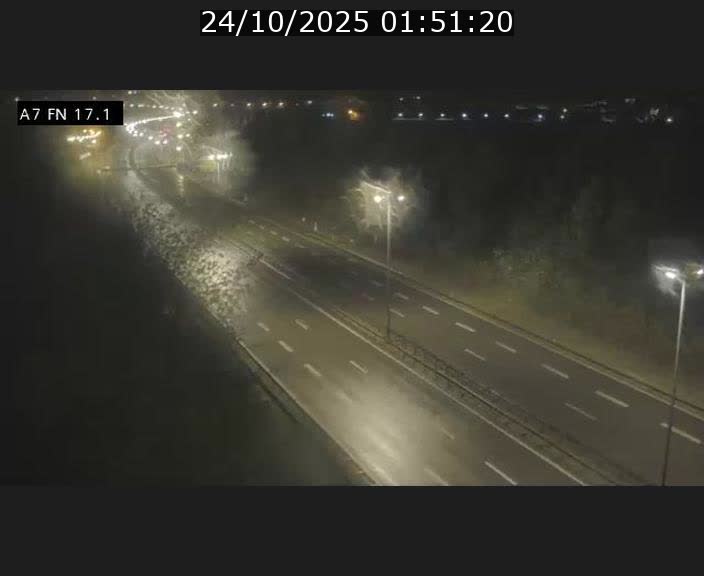 Caméra trafic Luxembourg - A7, Merscherbierg direction Mersch