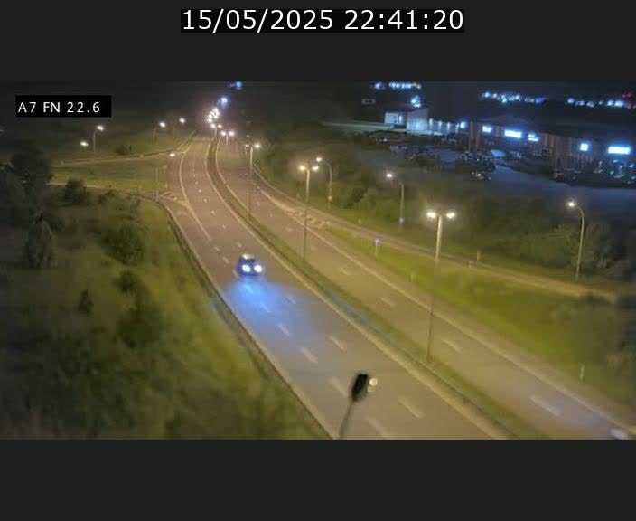 Caméra trafic Luxembourg - A7, Colmar-berg direction Mersch