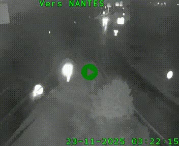 Webcam N147 au nord de Poitiers et à la jonction avec la A10