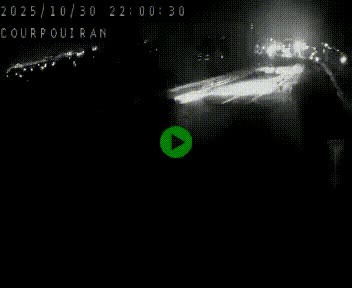 Caméra routière France - N109, Courpouiran - La plaine, en direction de Clermont l'Hérault, à la sortie de Montpellier