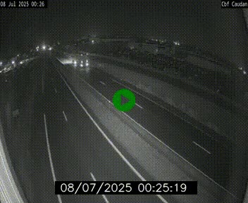 Webcam sur la N165 à hauteur de Caudan, dans le Morbihan.