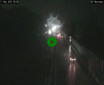 Webcam sur le périphérique de Rennes (N136) à hauteur de Maurepas, au nord de la ville
