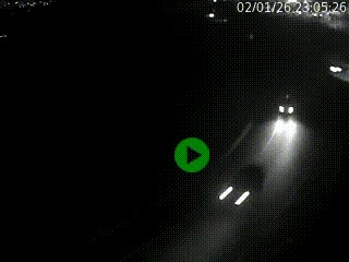 Caméra autoroute à la jonction entre l'A7 et la D301 (Boulevard urbain Sud de Lyon) à Feyzin, au sud de Lyon. Vue orientée vers Mions