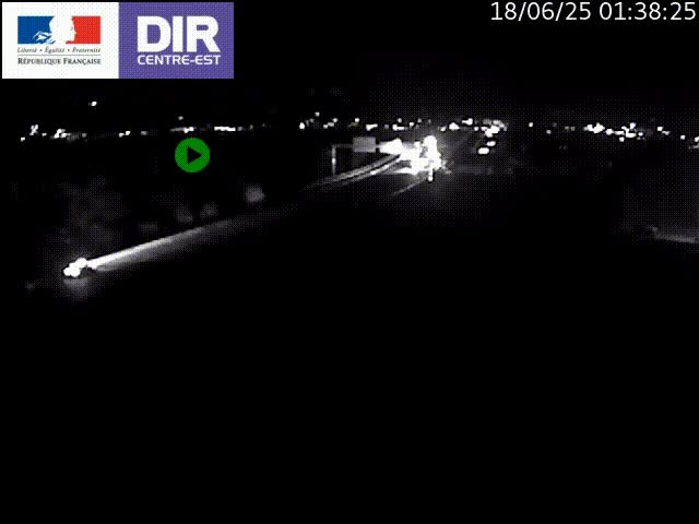 Webcam autoroute sur A450 à Pierre-Bénite en direction de Lyon et de l'autoroute A7