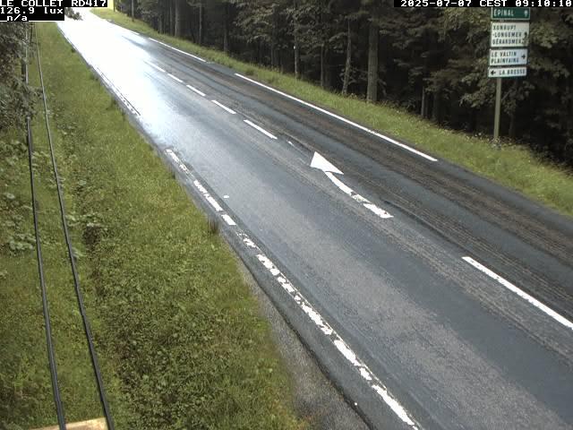 Caméra du Collet sur la route de Colmar (D417)