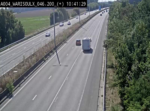 Webcam autoroute Belgique - Warissoulx - E411 - BK 46.2