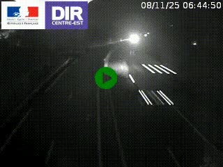 Caméra sur la Nationale 90 (N90) à La Léchère, en direction et à proximité d'Albertville