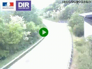 Caméra trafic sur la N90 à Bourg-Saint-Maurice, en provenance d'Aoste et en direction d'Albertville