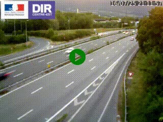 Caméra routière à hauteur de la sortie 15 Chambéry-centre au PK 4,103 en direction d'Albertville