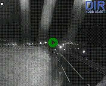 Webcam au début de l'A84 sur le périphérique Ouest de Caen (N814) à hauteur de la sortie 9, Porte de Bretagne