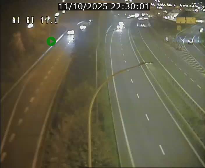 Traffic live webcam Luxembourg Senningerberg - A1 direction Allemagne - BK 11.3