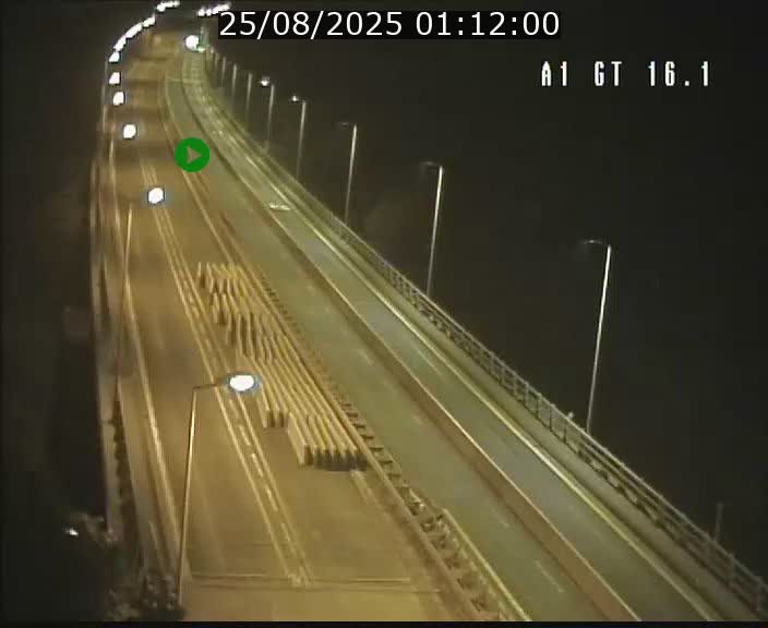 Traffic live webcam Luxembourg Niederanven - A1 direction Allemagne - BK 16.1