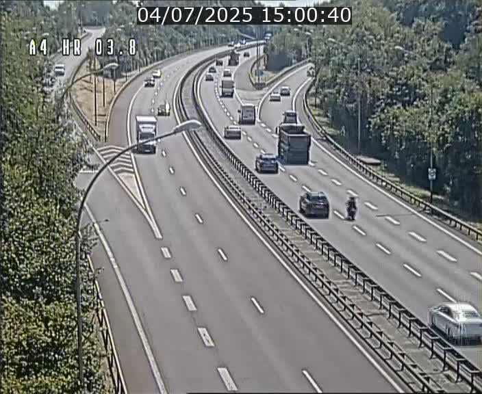 Webcam traffic A4 Luxembourg - BK 3.8 - Leudelange (direction Esch sur Alzette)