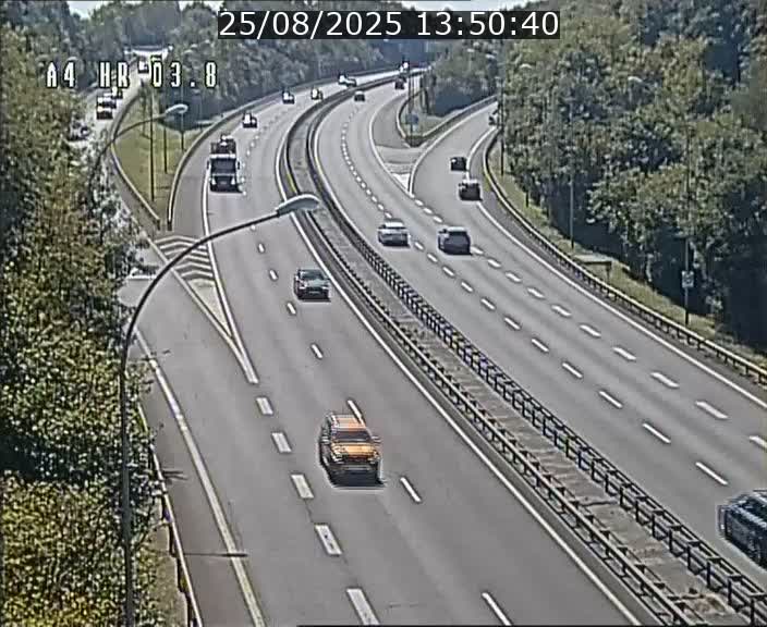 Webcam traffic A4 Luxembourg - BK 3.8 - Leudelange (direction Esch sur Alzette)