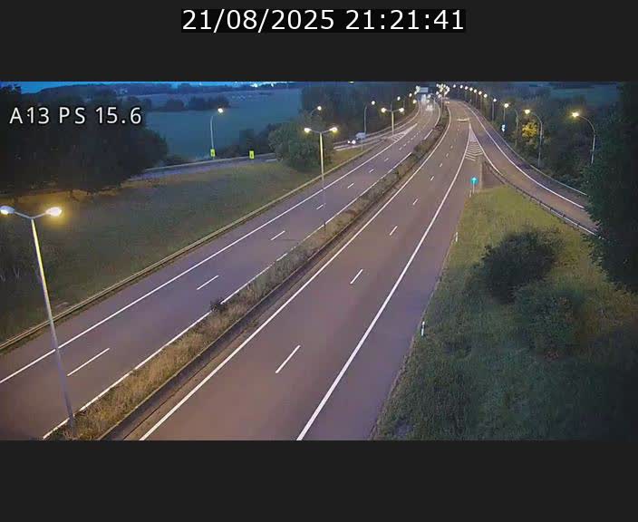 Traffic live webcam Luxembourg Kayl - A13 direction Dudelange - BK 15.6