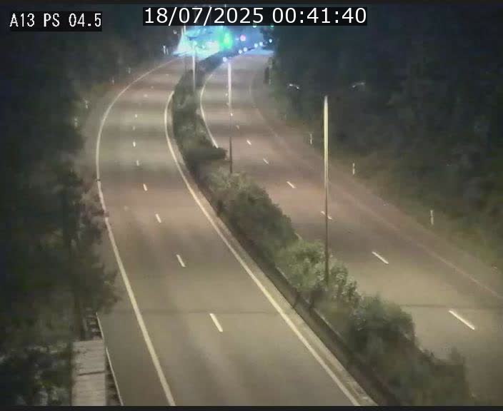 Traffic live webcam Luxembourg Differdange - A13 direction Esch-sur-Alzette - BK 4.5
