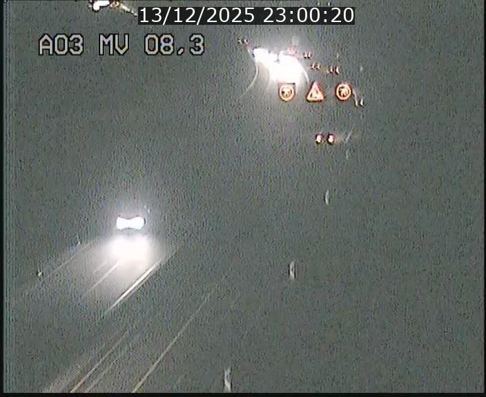 Webcam Autoroute après la Croix de Bettembourg en direction de Luxembourg sur l'A3