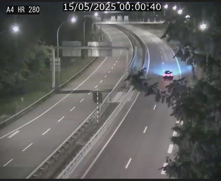 Webcam traffic A4 Luxembourg - BK 0.2 - P+R Bouillon (direction Luxembourg)