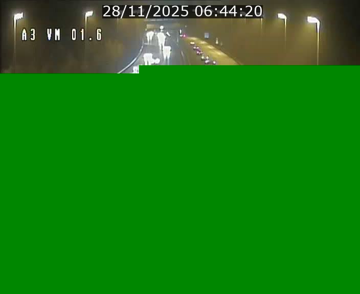 Traffic live webcam Luxembourg - Croix de Gasperich - A3 - BK 1.6 - direction France/Aire de Berchem