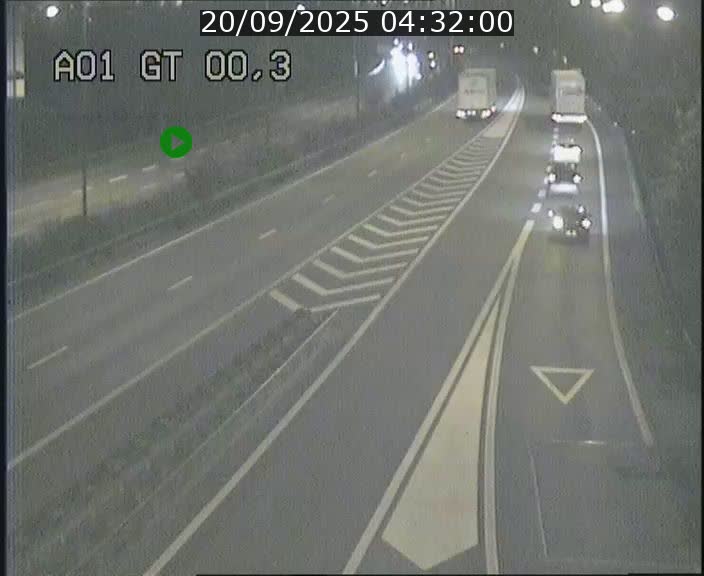 Traffic live webcam Luxembourg Croix de Gasperich - A1 direction Kirchberg - BK 0.3