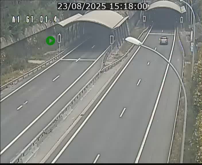 Traffic live webcam Luxembourg Hesperange - A1 direction Kirchberg - BK 1.4