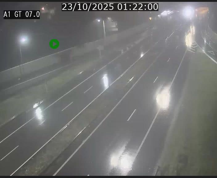 Traffic live webcam Luxembourg Cents - A1 direction Kirchberg - BK 7