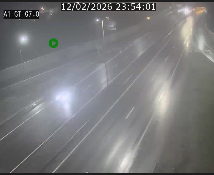 Traffic live webcam Luxembourg Cents - A1 direction Kirchberg - BK 7