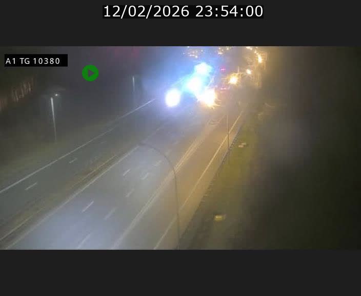 Traffic live webcam Luxembourg Senningerberg - A1 direction Luxembourg Kirchberg - BK 10.3