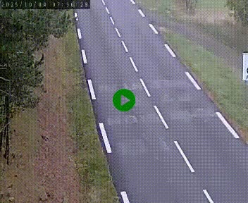 Caméra routière France - N102, au niveau du col de Montmirat à Saint-Etienne-du-Valdonnez à 1039 mètres d'altitude
