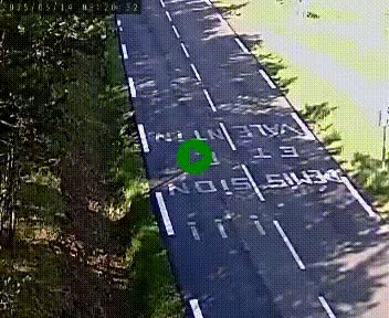 Caméra routière France - N102, au niveau du col de Montmirat à Saint-Etienne-du-Valdonnez à 1039 mètres d'altitude