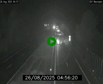 Webcam sur le périphérique de Rennes (N136) à hauteur de Maurepas, au nord de la ville