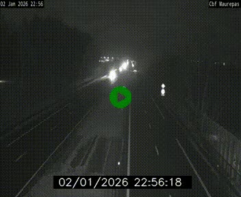 Webcam sur le périphérique de Rennes (N136) à hauteur de Maurepas, au nord de la ville