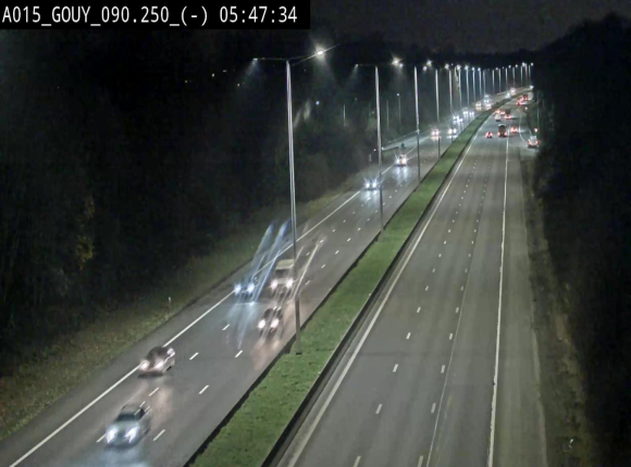 Webcam autoroute Belgique - Gouy-lez-piéton - E42 - BK 90.3