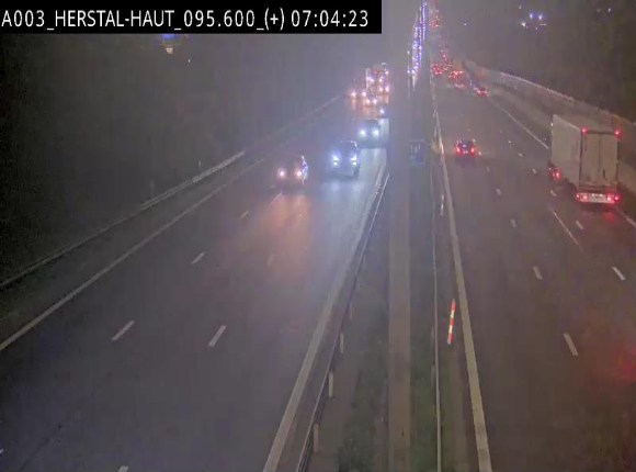 Webcam autoroute Belgique - Herstal - E40 direction Aix-la-Chapelle - BK 97