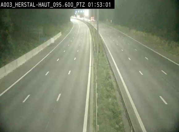 Webcam E40 à Herstal en direction de Liège et en provenance d'Aachen