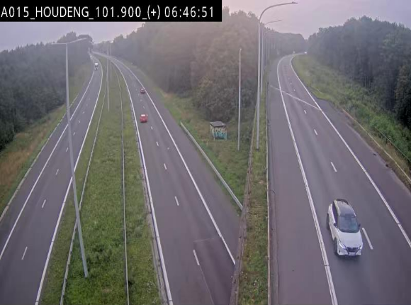 Webcam autoroute Belgique - Houdeng-Goegnies - Jonction E19/E42 direction Tournai/Mons - BK 101.85