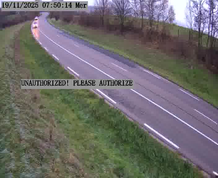 Webcam installée le long de D955 (France) à Amelécourt, pointée vers Metz, utile pour suivre précisément les conditions de trafic.