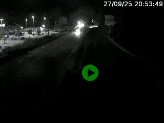 Caméra routière à hauteur des centres commerciaux et de la sortie 14 en direction d'Albertville