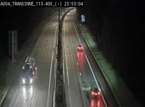 Caméra trafic E411 (A4) - Transinne direction Namur - BK 113.425