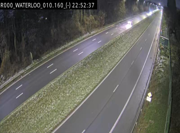 Webcam autoroute Belgique - Waterloo - R0 (ring de Bruxelles) - BK 12.3