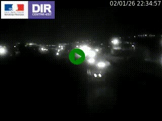 Caméra autoroute à Saint-Etienne (Les Littes) à hauteur du Ikea Saint-Etienne sur l'A72 en direction de Roanne