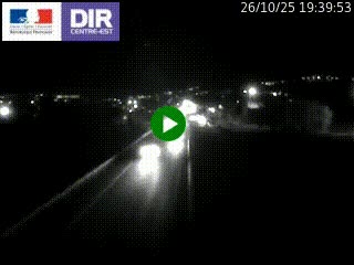 Caméra autoroute à Saint-Etienne (Les Littes) à hauteur du Ikea Saint-Etienne sur l'A72 en direction de Roanne