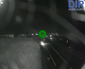 Webcam au début de l'A84 sur le périphérique Ouest de Caen (N814) à hauteur de la sortie 9, Porte de Bretagne